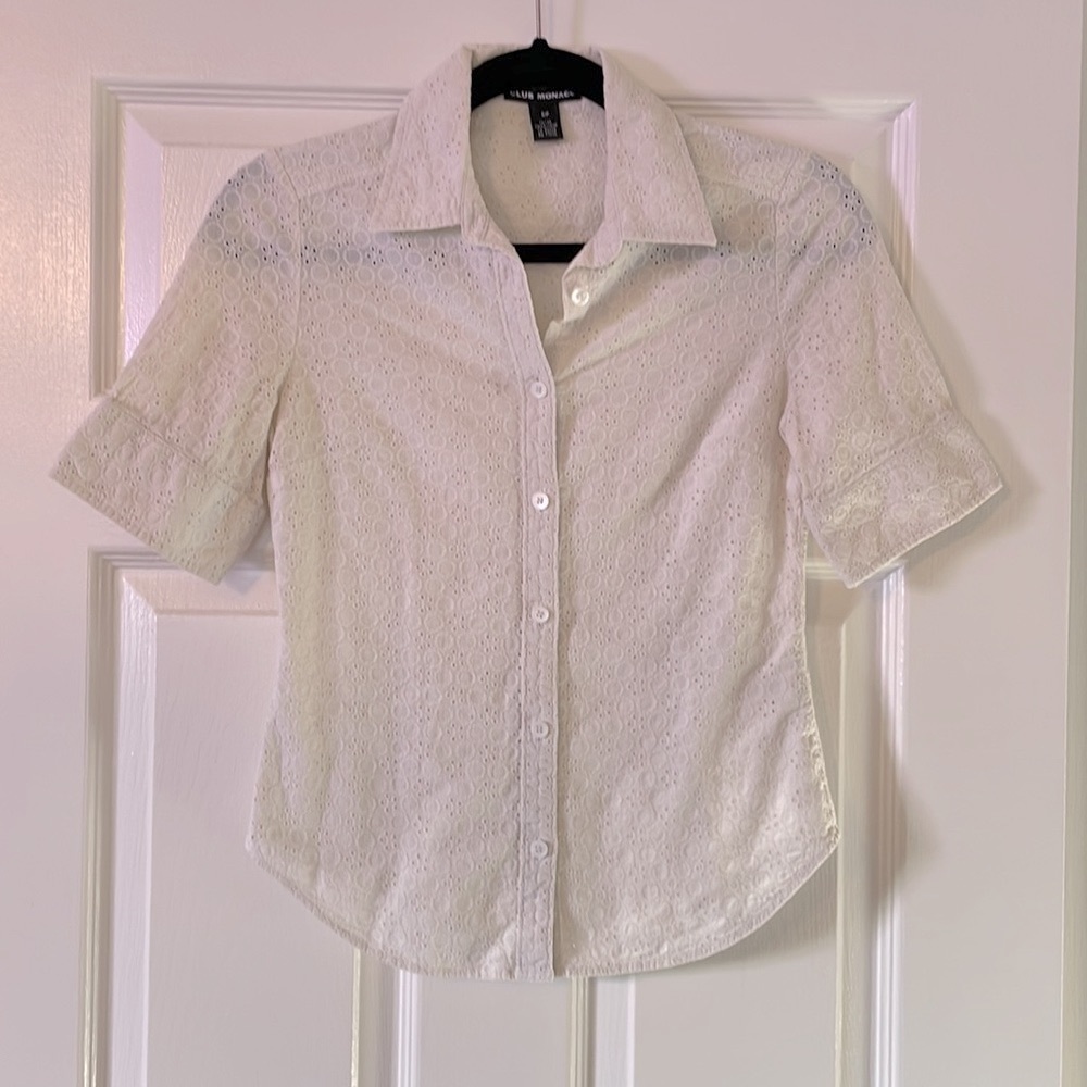 Whites club Monaco button down shirt.